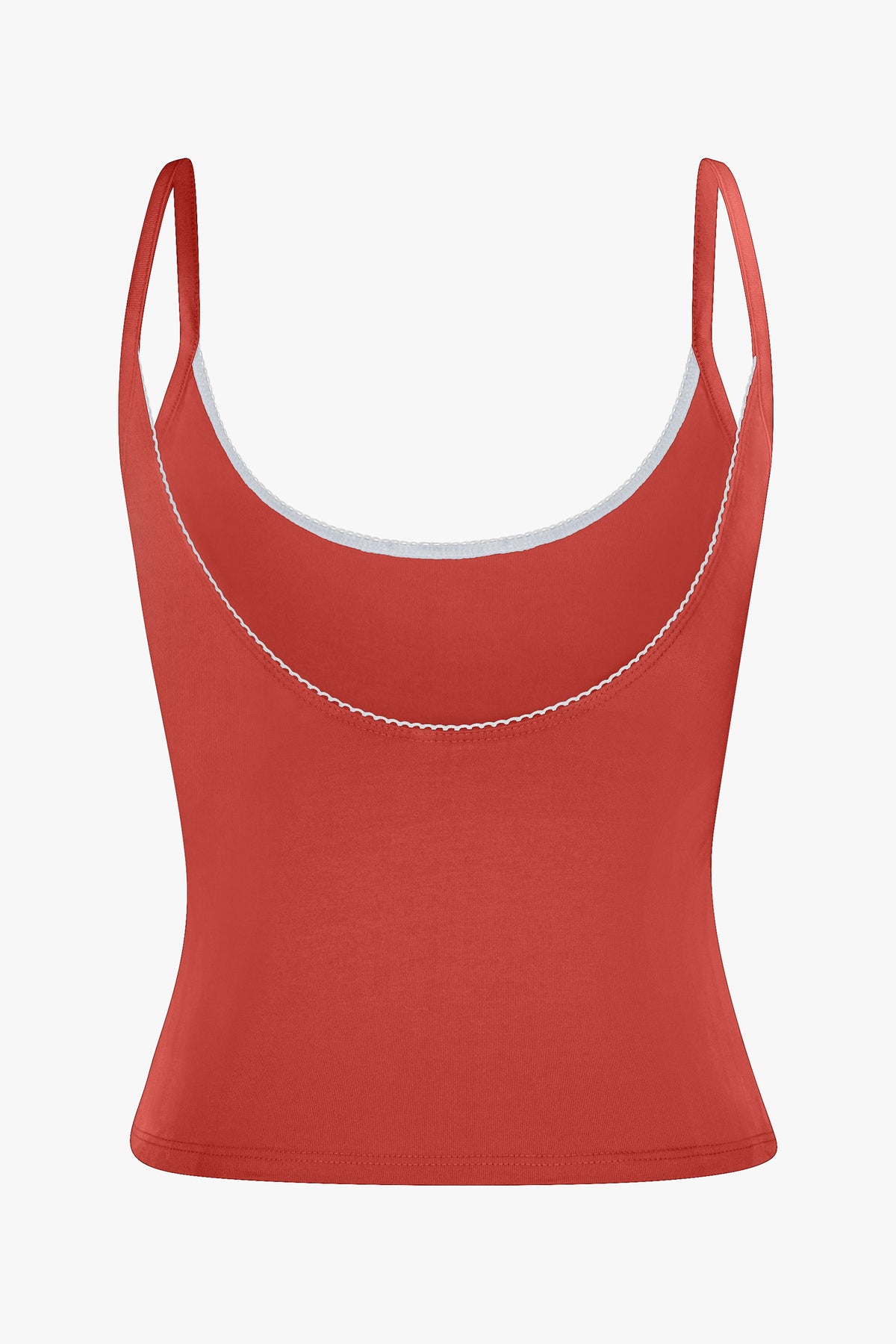 SCOOP BACK CAMI IN OCHRE