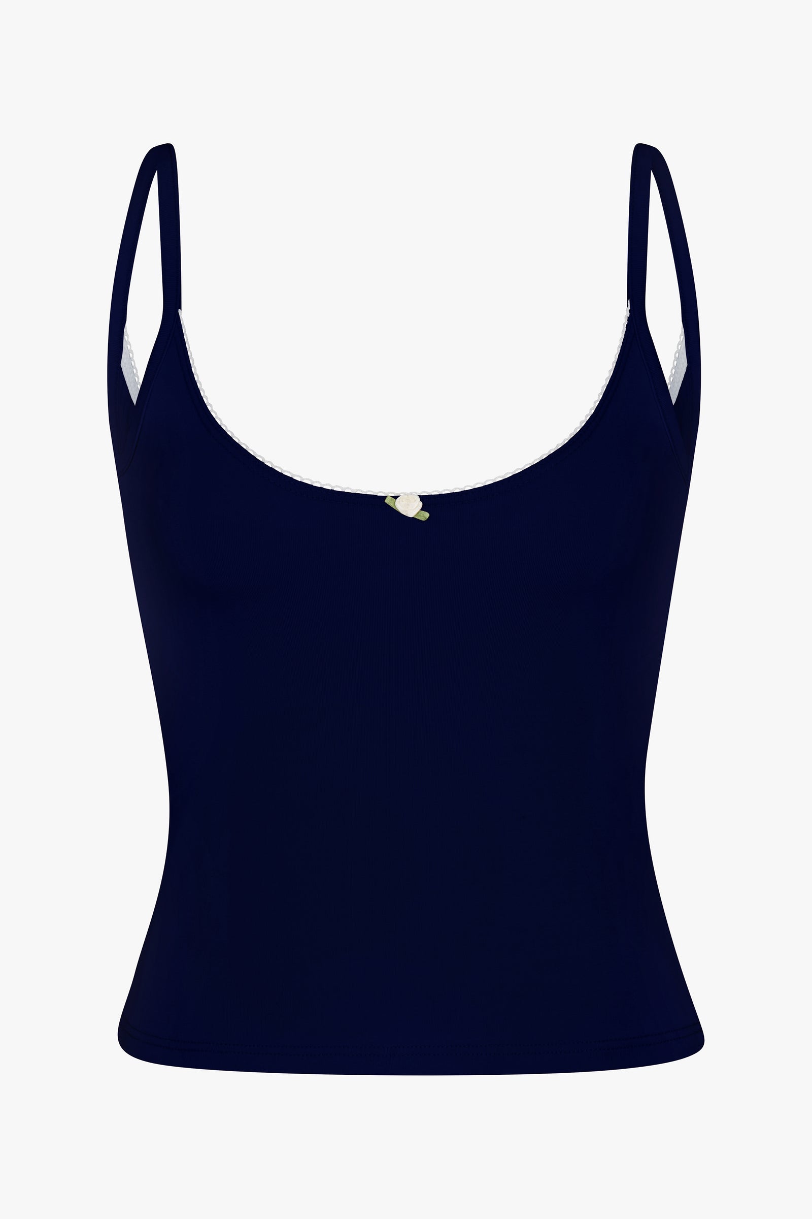 SCOOP BACK CAMI IN NAVY