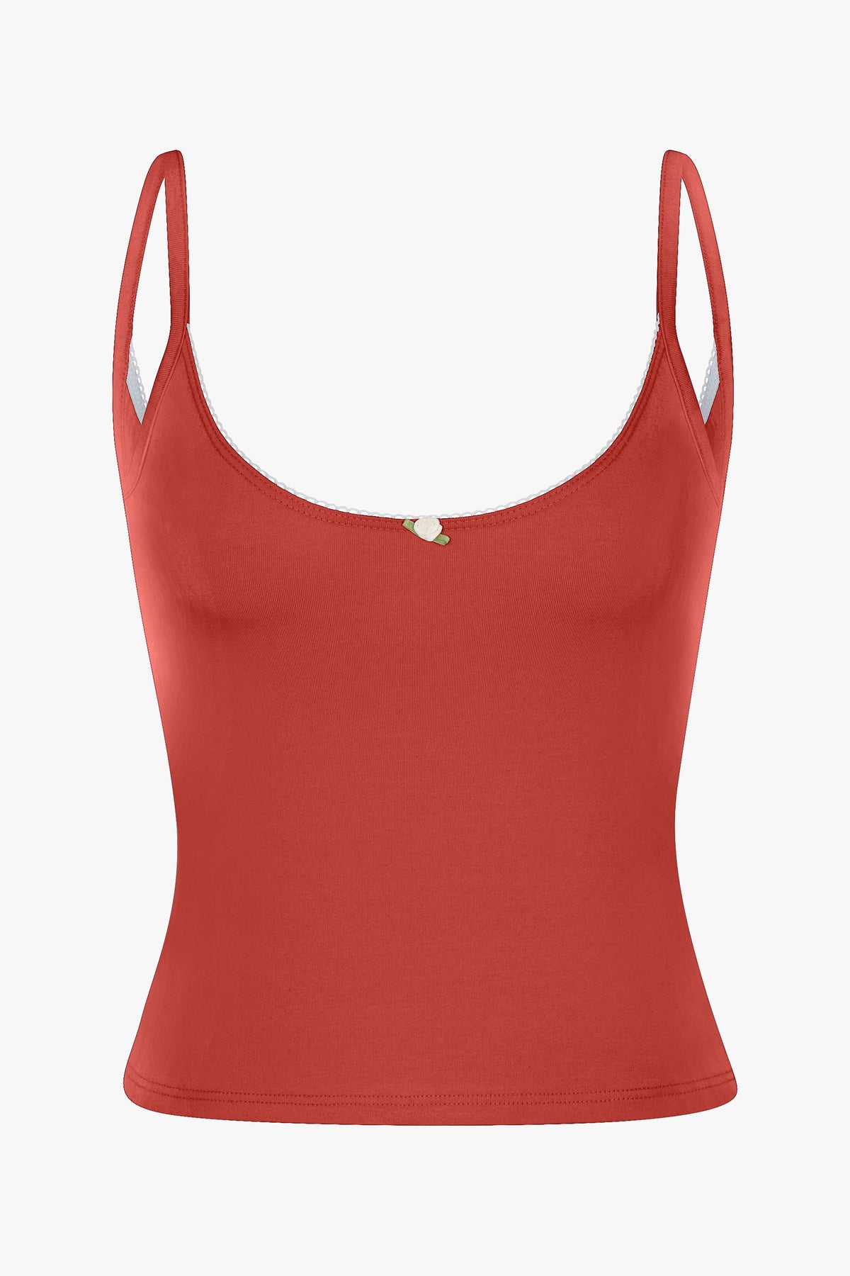 SCOOP BACK CAMI IN OCHRE
