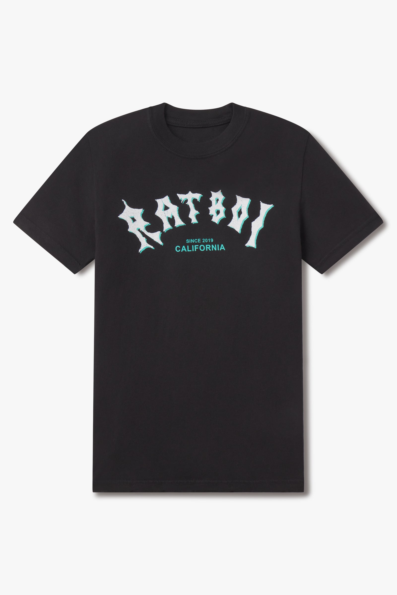 SURF LOGO T-SHIRT IN ONYX