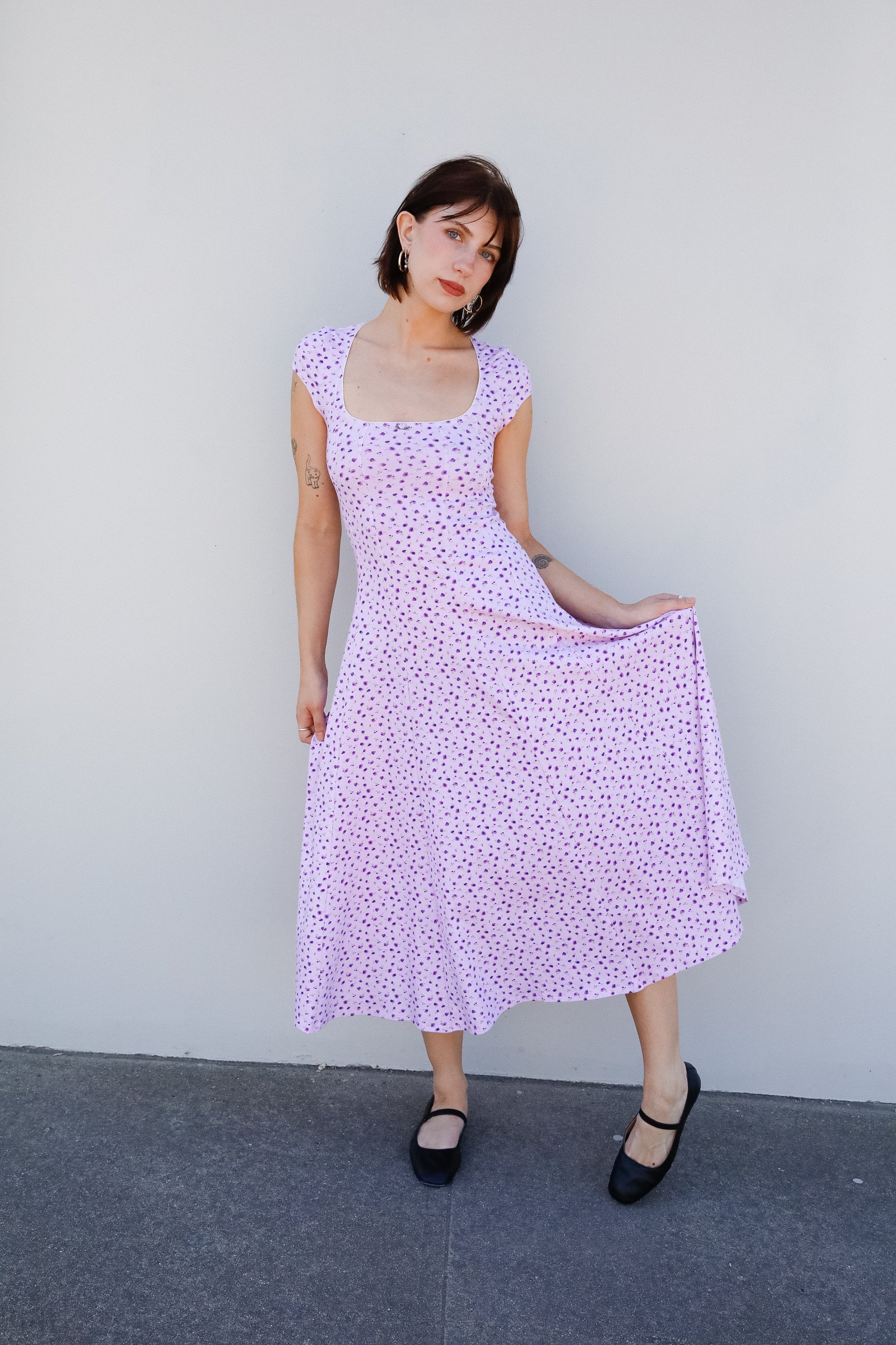 DREAM DRESS IN IRIS