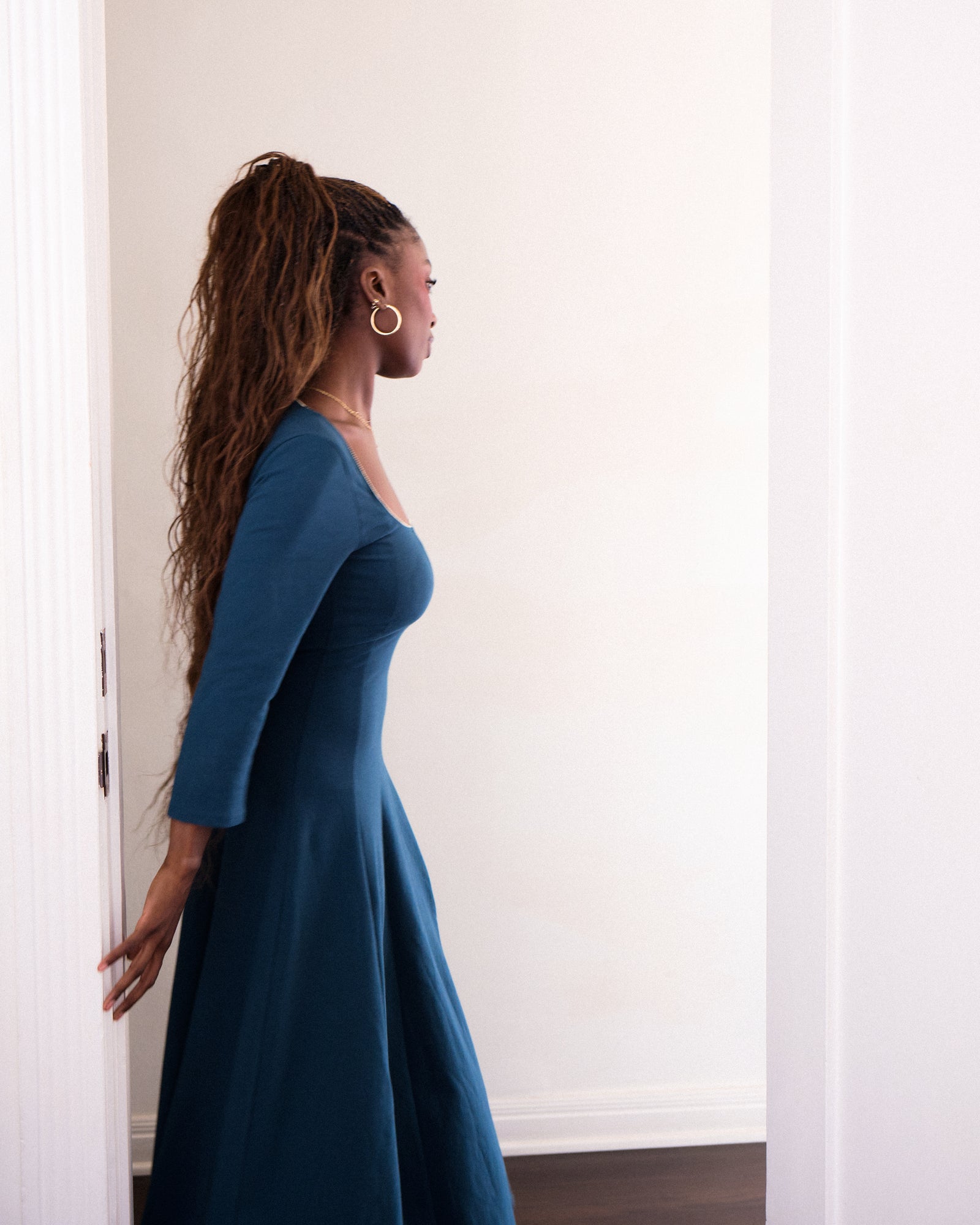 DREAM DRESS 3/4 SLEEVE IN BIJOUX