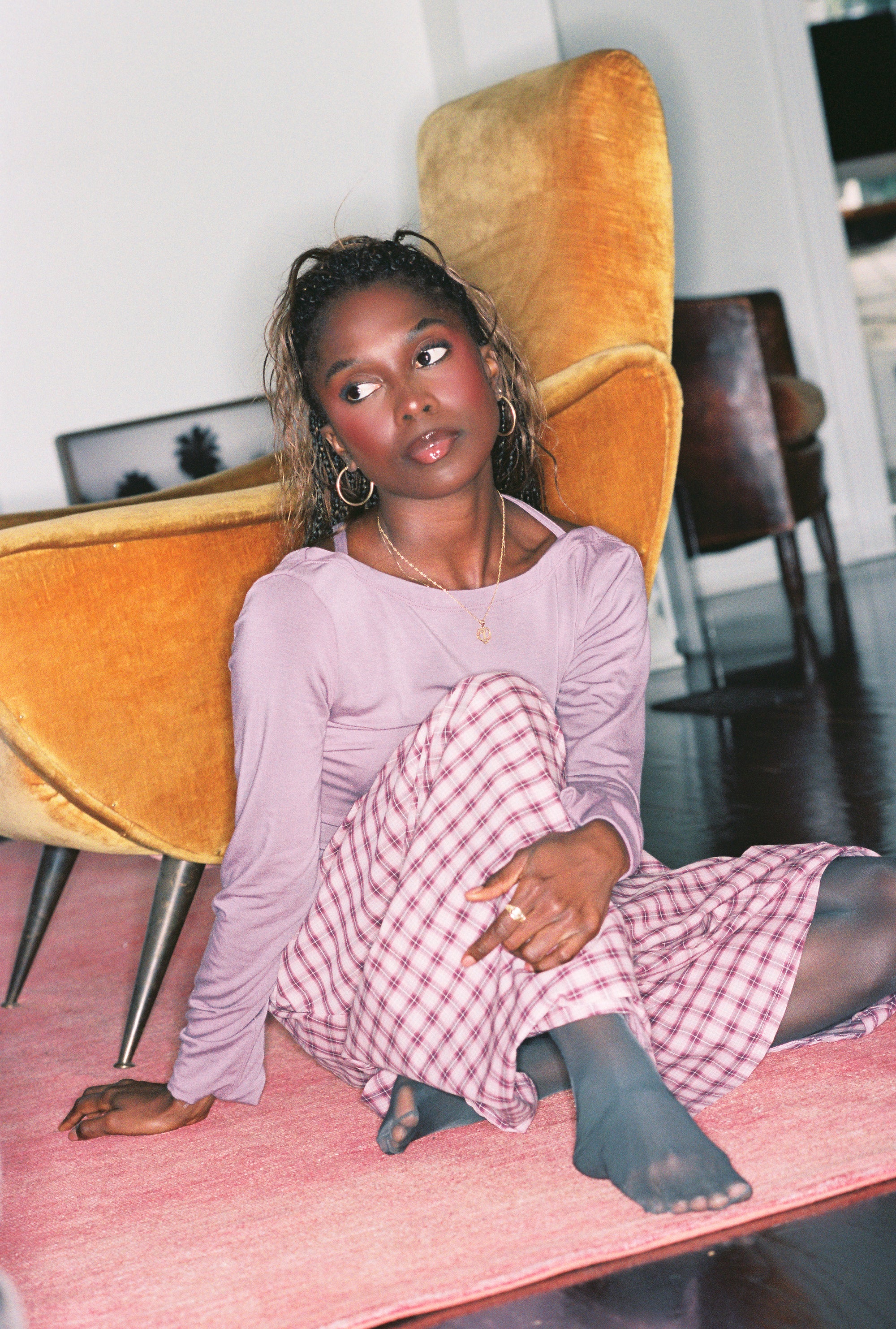 DREAM SKIRT IN BLUSH BABY