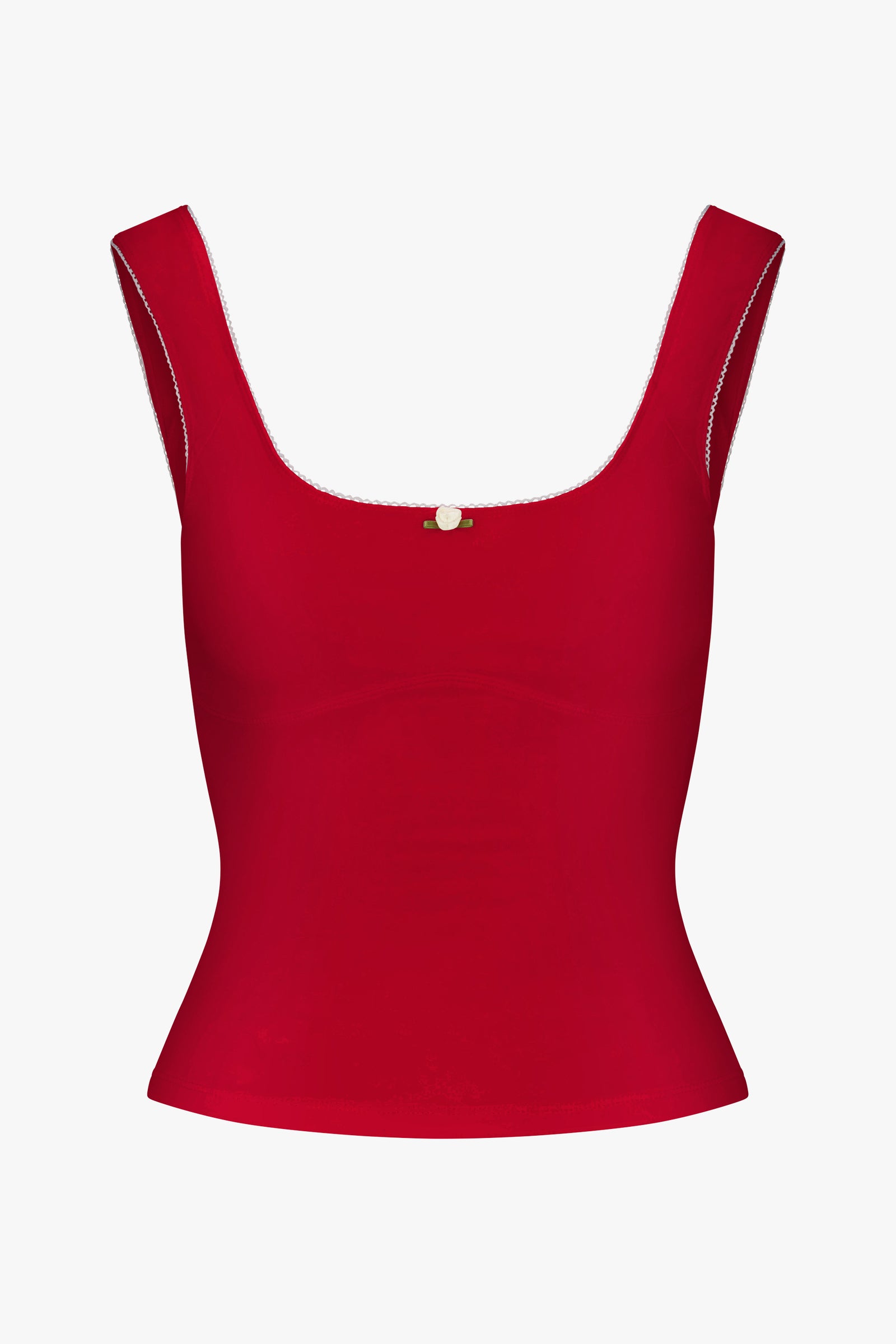 ROMANTIC TOP IN CHERRY