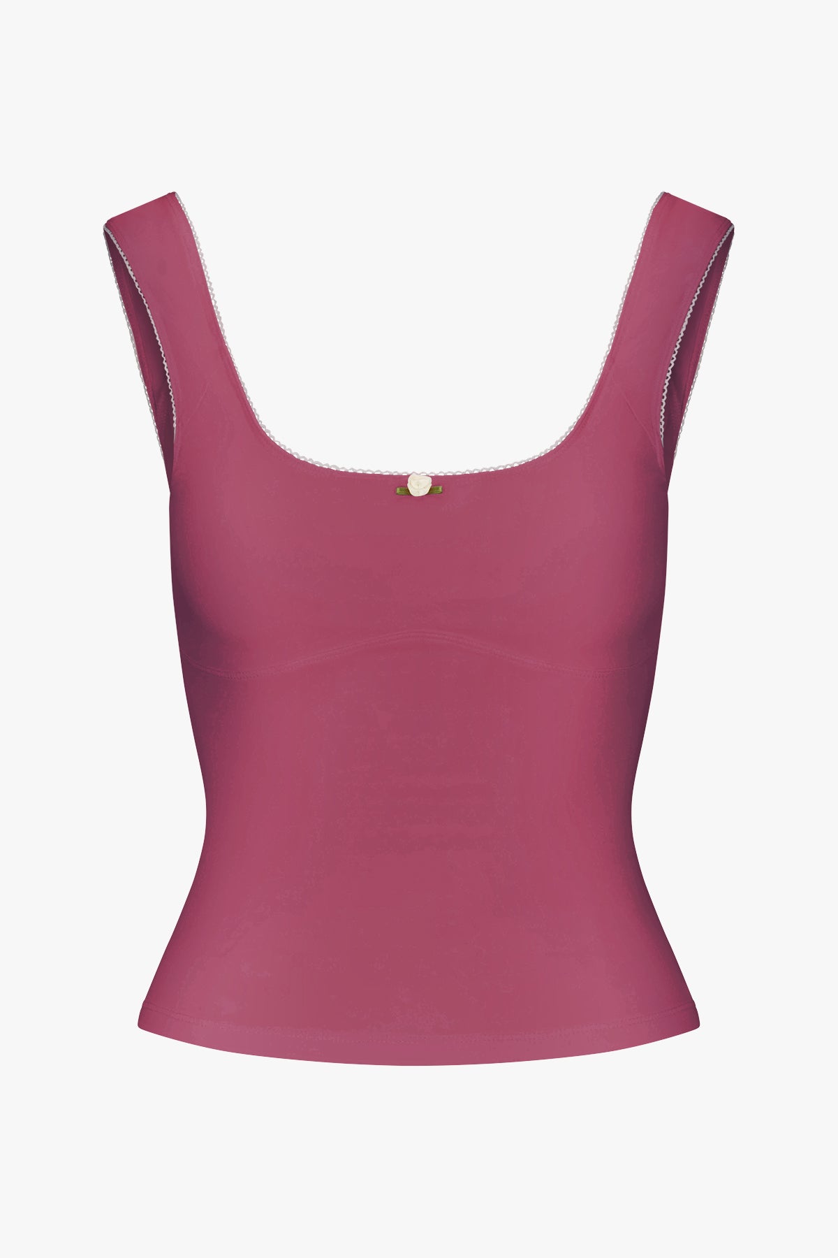 ROMANTIC TOP IN ROSE
