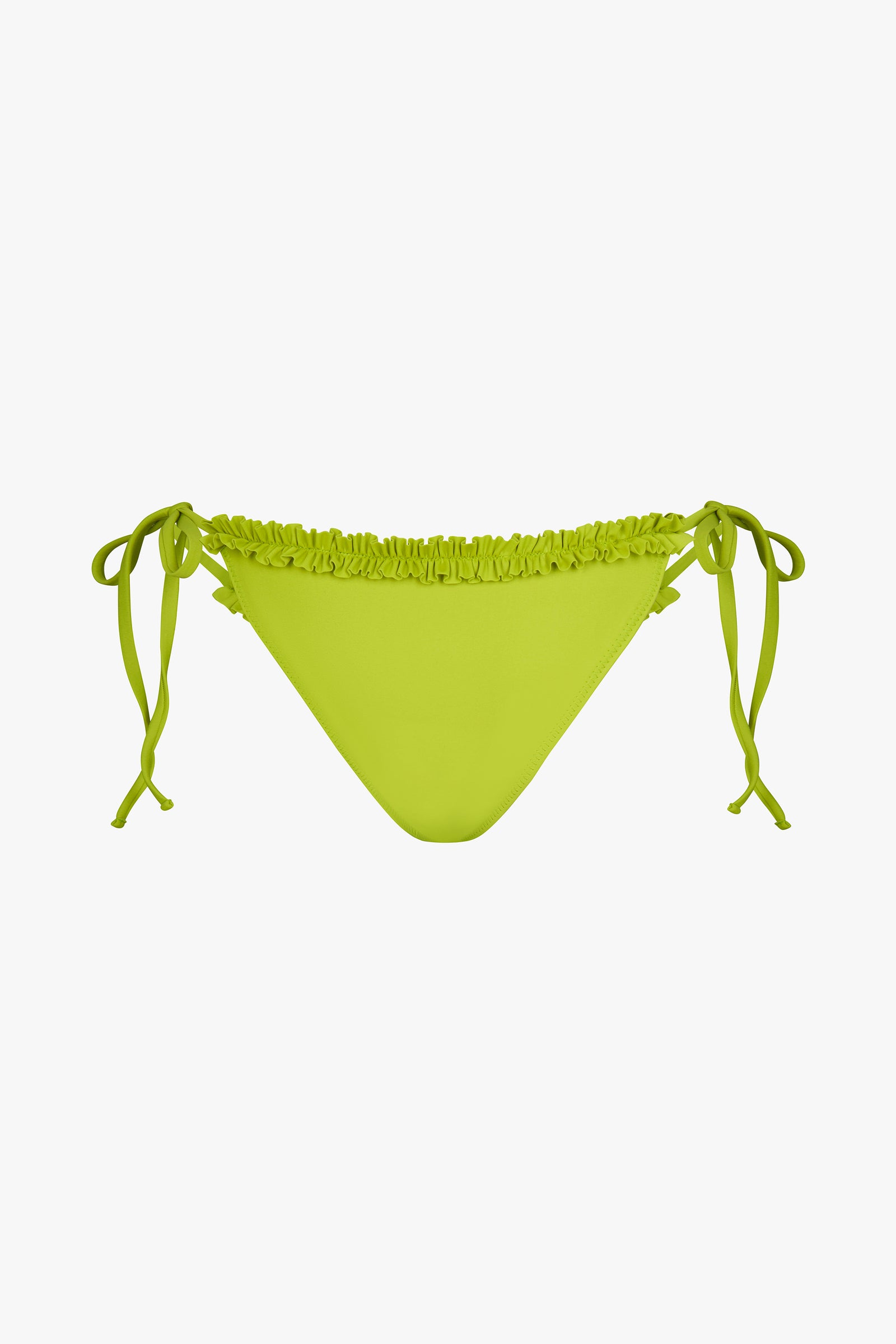 RUFFLE CHARM BIKINI BOTTOM IN PISTACHIO