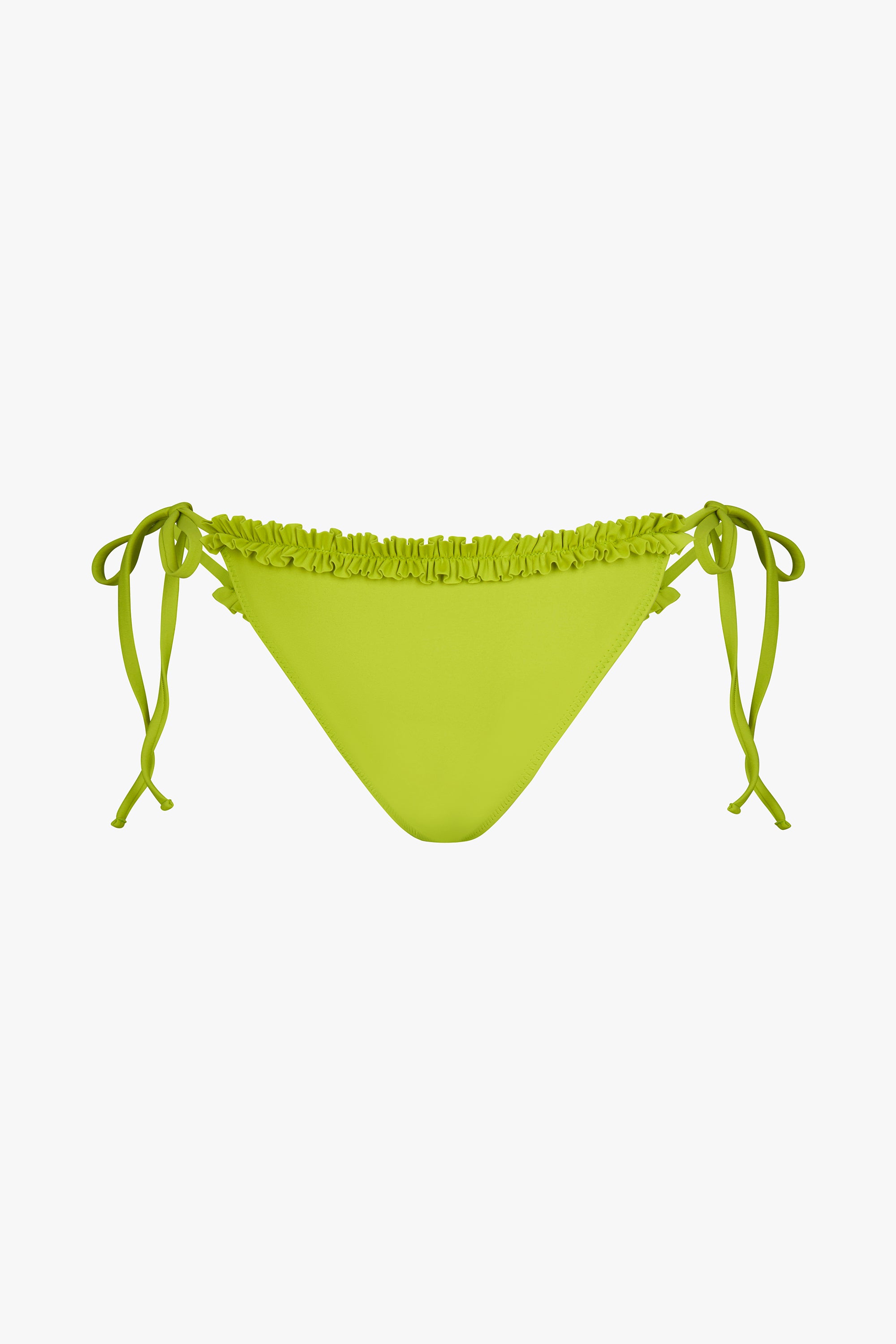 RUFFLE CHARM BIKINI BOTTOM IN PISTACHIO