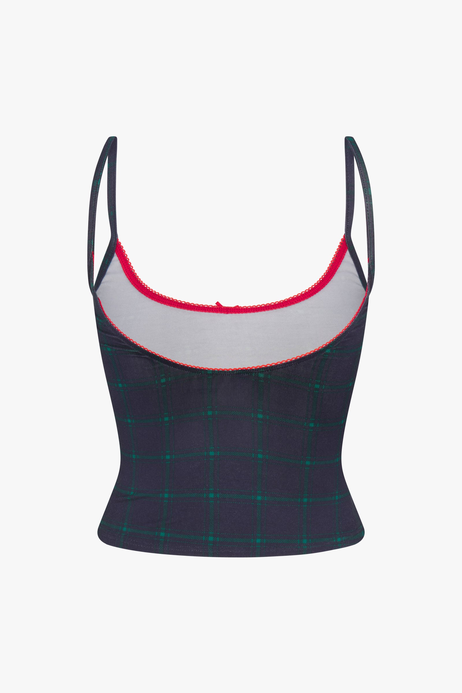 SCOOP BACK CAMI IN OXFORD