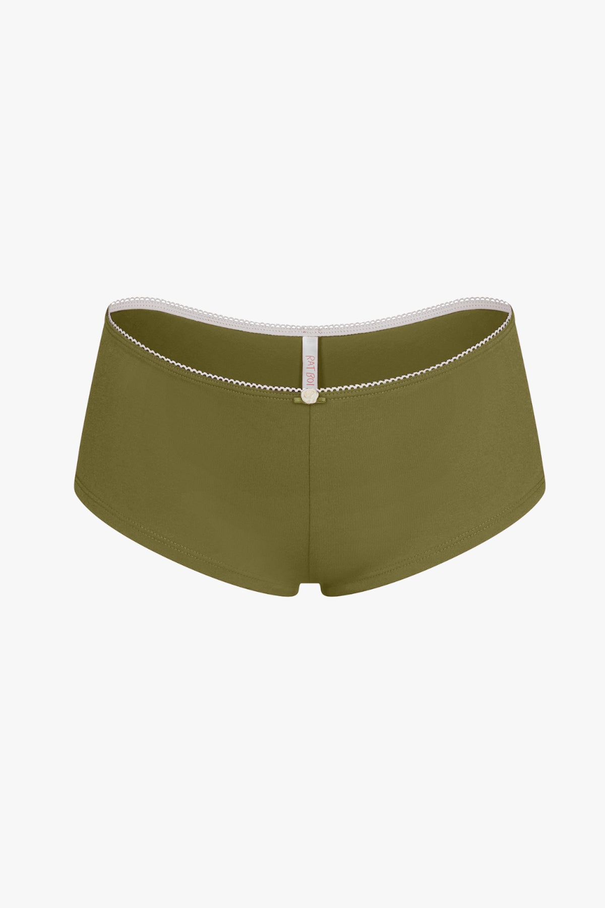 LOW RISE SHORTY BOI BRIEF IN MOSS