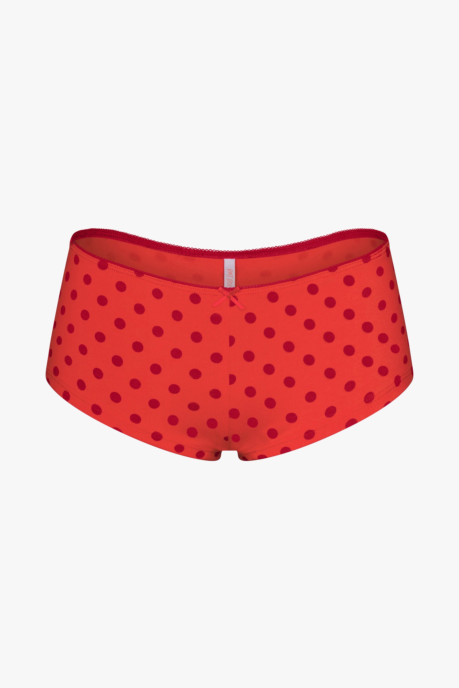 LOW RISE SHORTY BOI BRIEF IN CHILI PEPPER