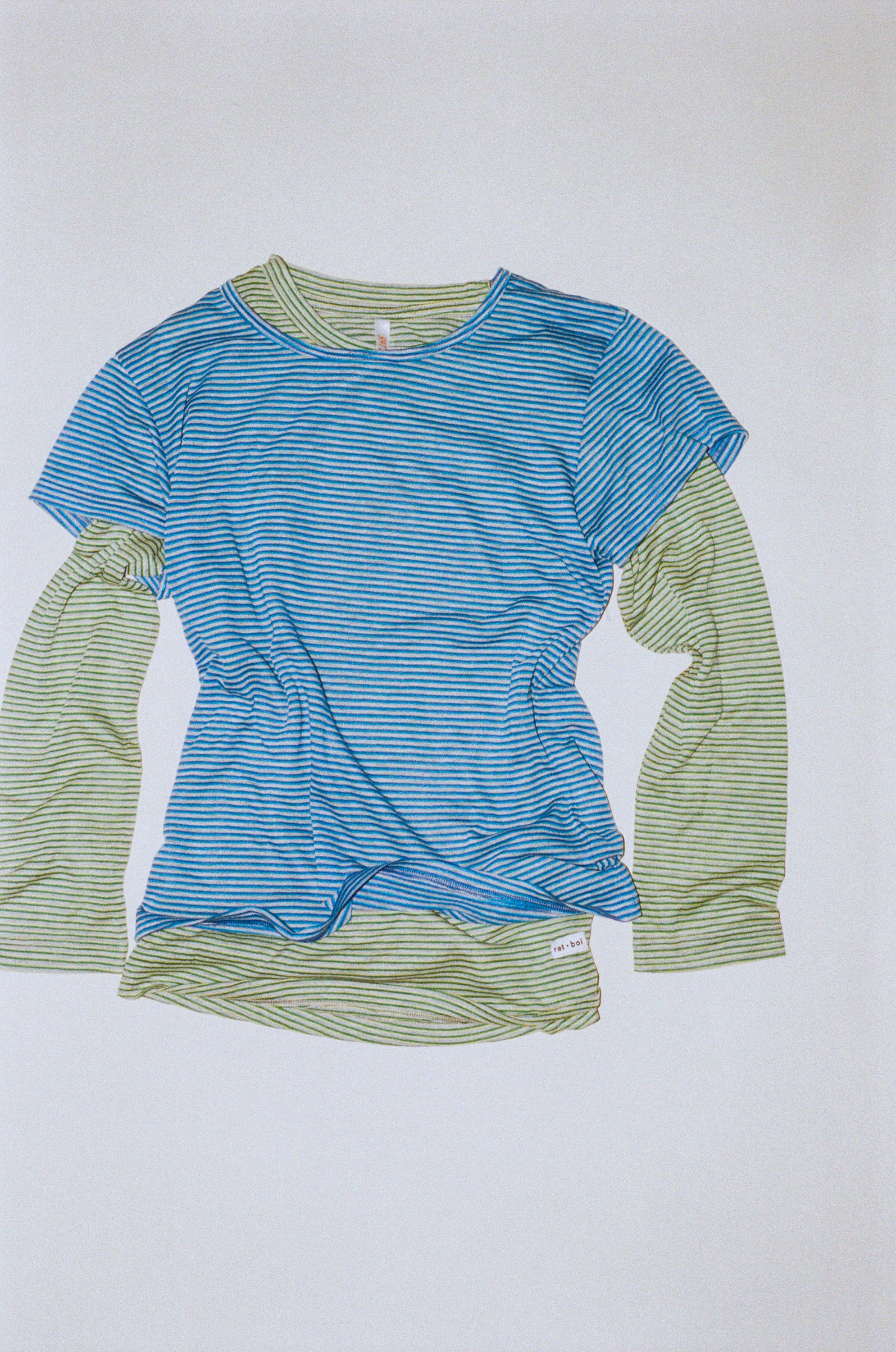 3/4 SLEEVE TOP IN KIWI