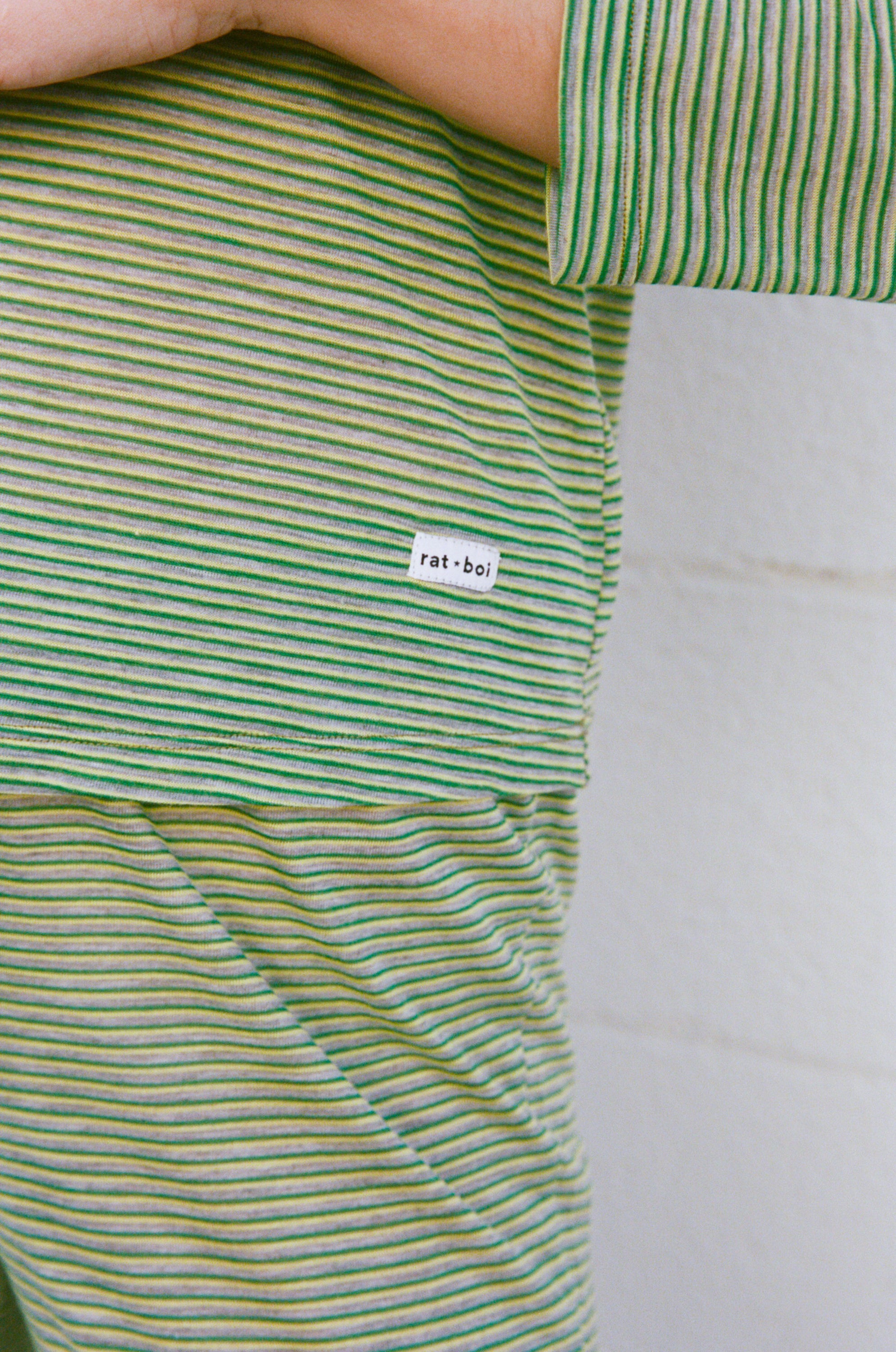 3/4 SLEEVE TOP IN KIWI