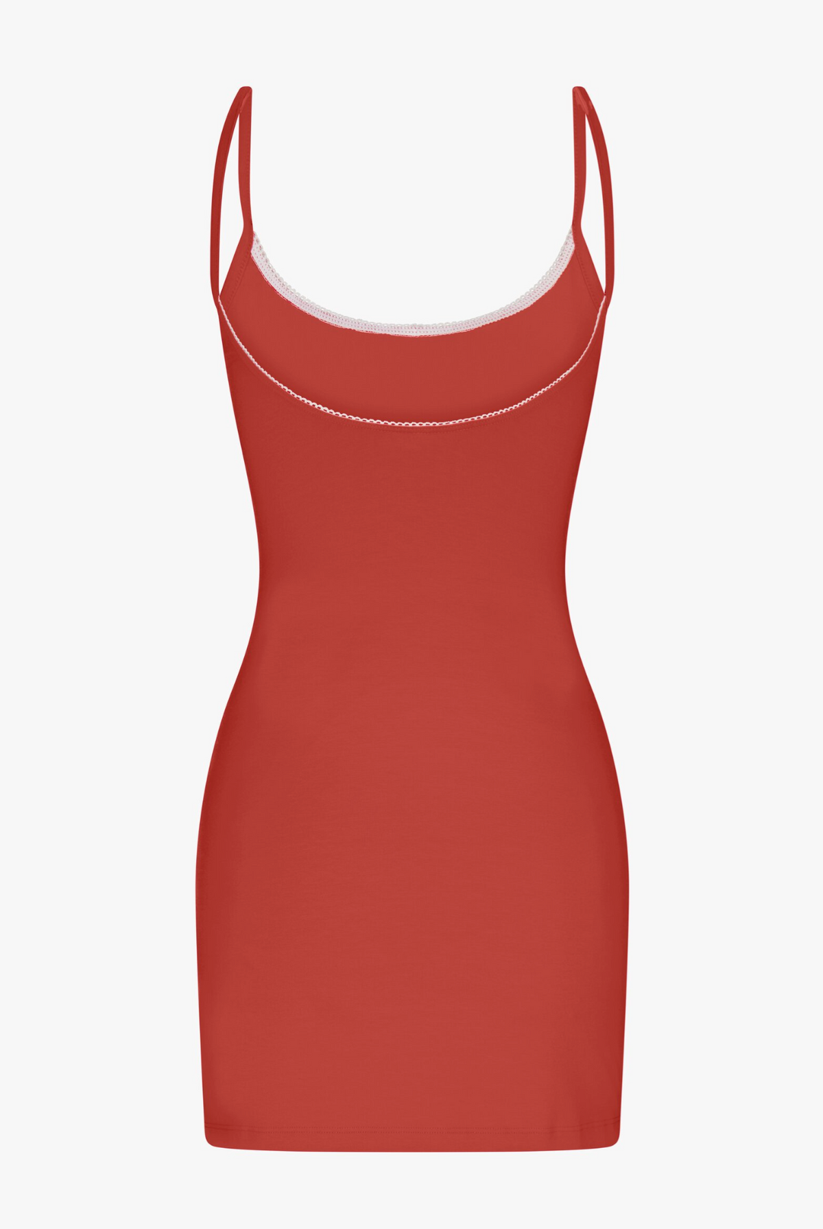 SCOOP BACK CAMI DRESS IN OCHRE