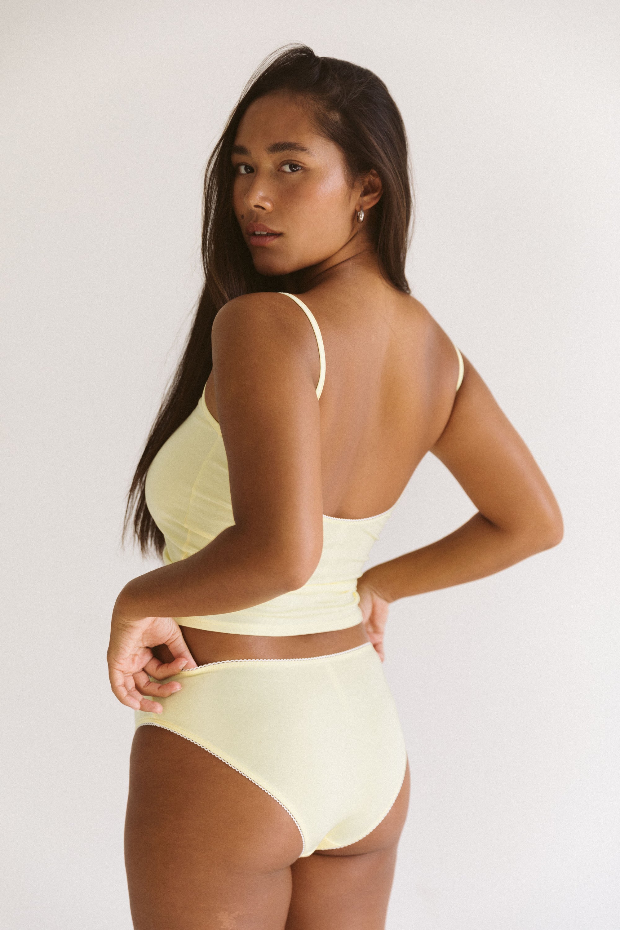 LOW RISE UNDERWEAR IN BUTTER