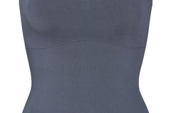 LINED CONTOUR TUBE TOP IN SLATE