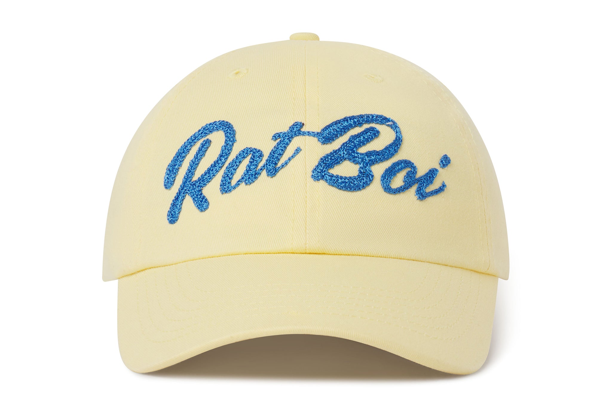 VARSITY DAD HAT IN BUTTER