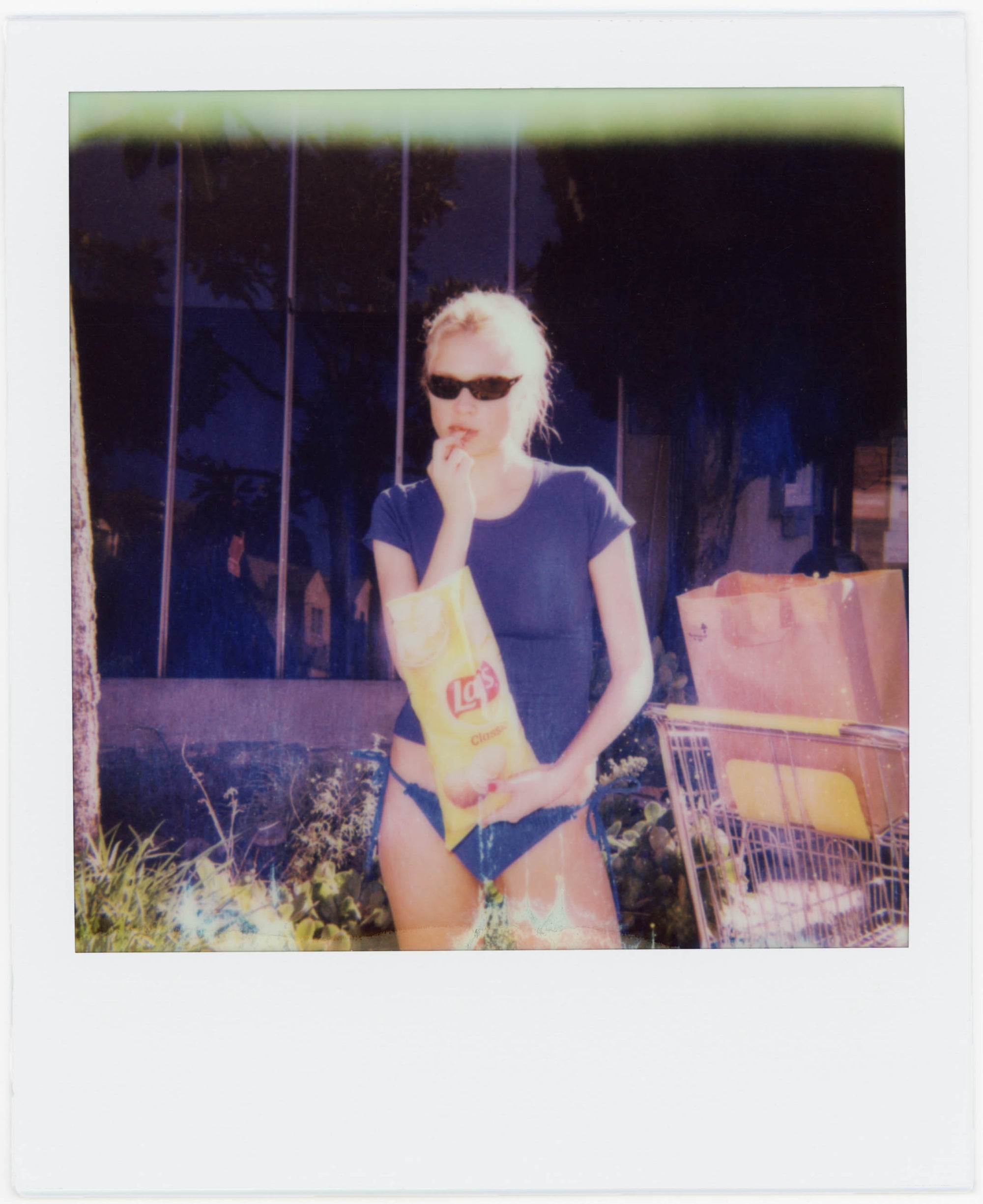 RUFFLE CHARM BIKINI BOTTOM IN ULTRAMARINE