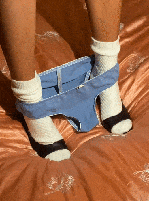 LOW RISE UNDERWEAR IN OCEAN