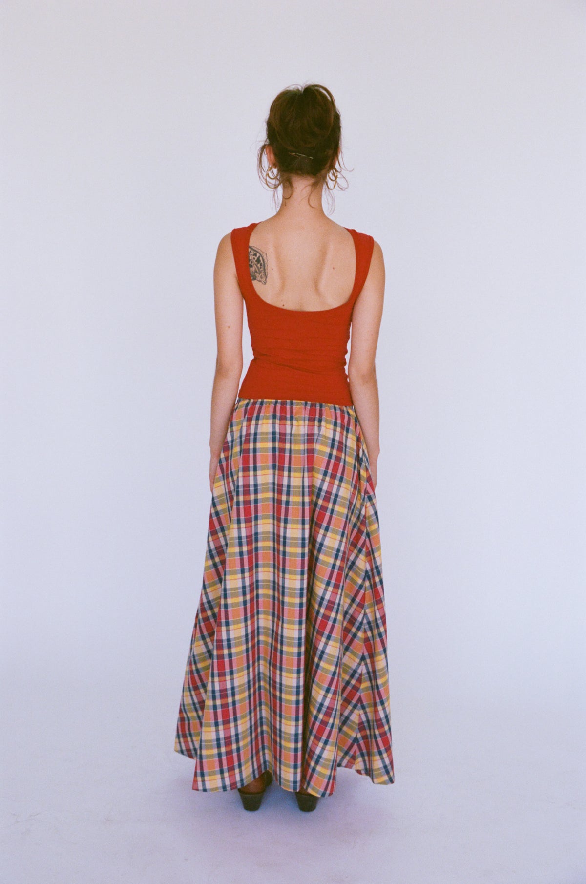 BOATNECK TOP IN POPPY