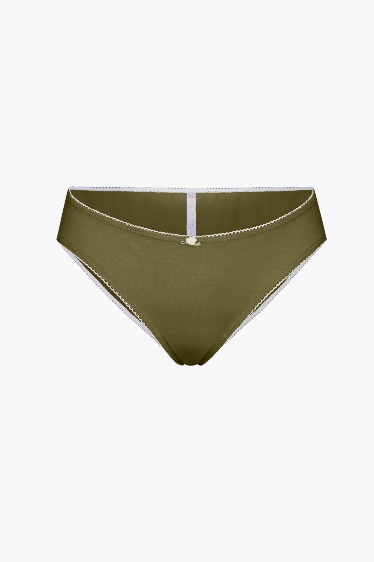 LOW RISE UNDERWEAR IN MOSS