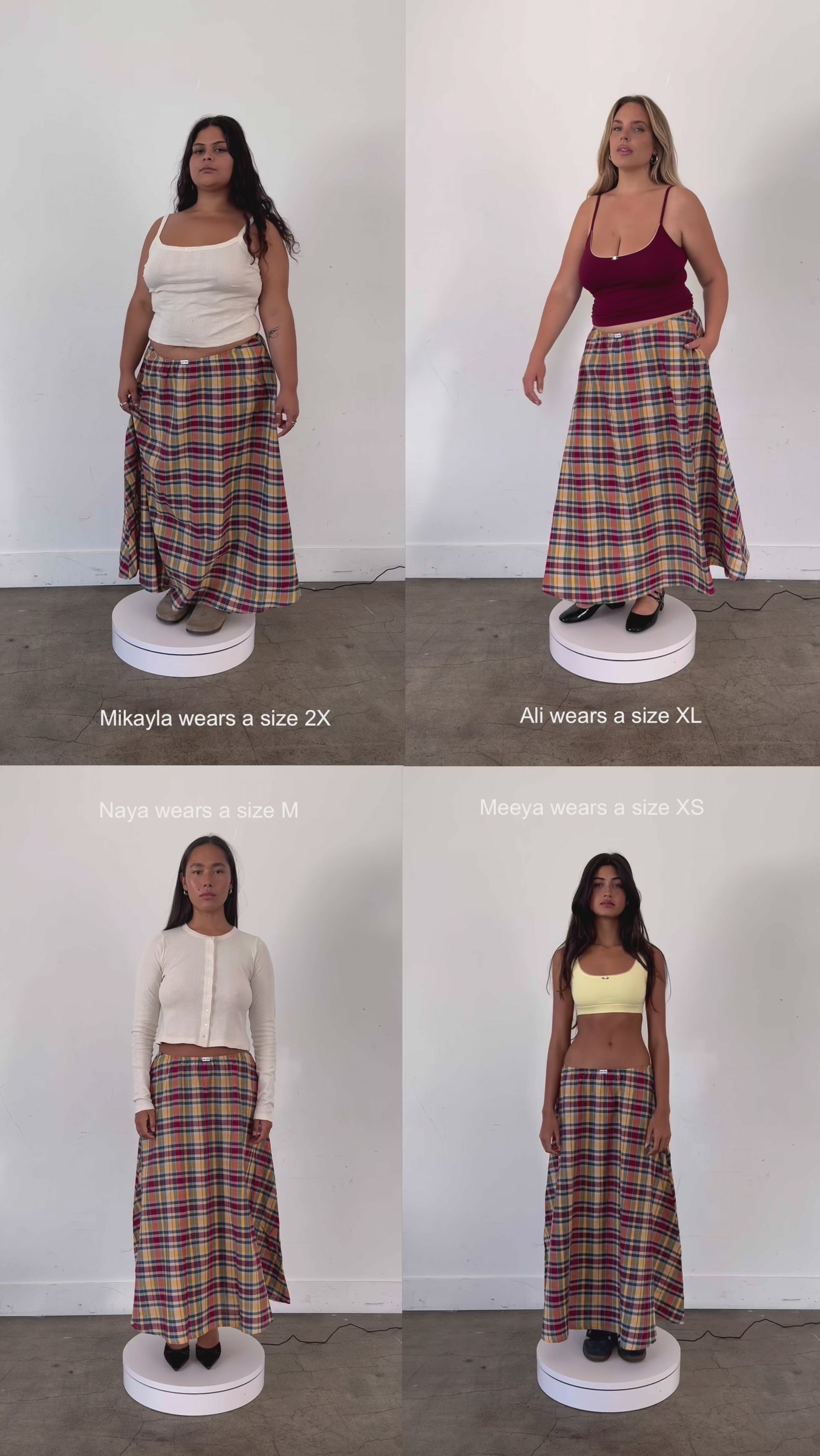 Crazy Girl Sister of Destruction Red Tartan Short Skirt