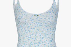 SCOOP BACK CAMI IN MORNING GLORY