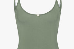 SCOOP BACK CAMI IN SAGE