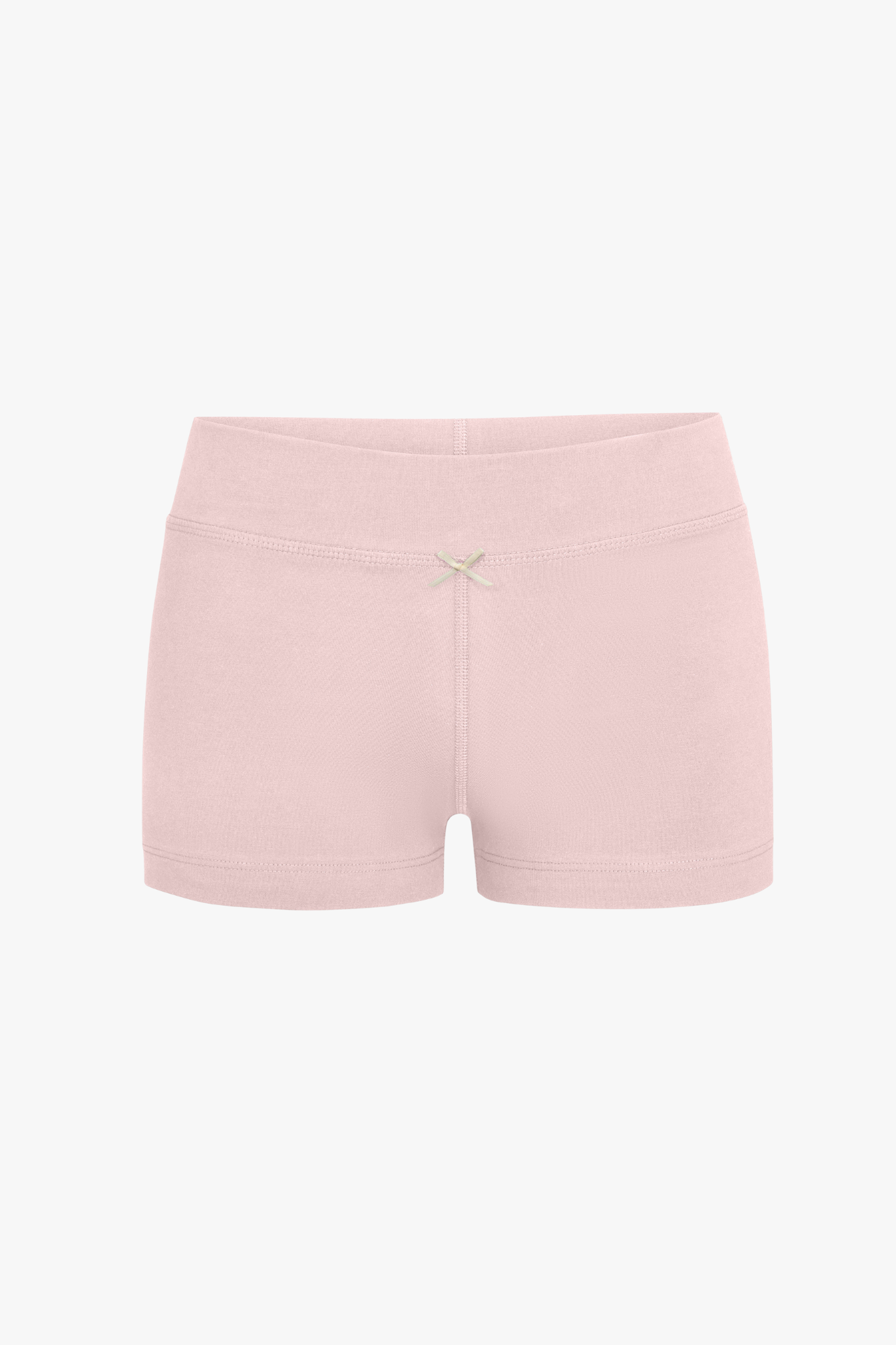 LOUNGE BIKE SHORTS IN BABY PINK