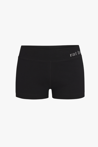 パンツ THEREDTHREAD S ring biker shorts cow THEREDTHREAD / ザレッドスレッド】S ring biker shorts cow