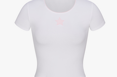 STARGIRL BABY TEE IN CLOUD