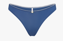 LOW RISE THONG IN LAZULI