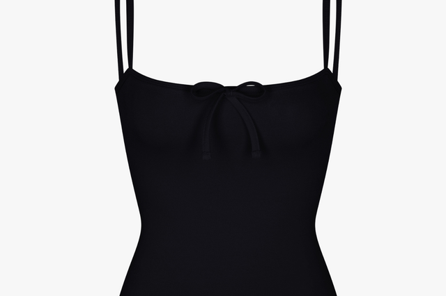 TIE CAMI IN ONYX