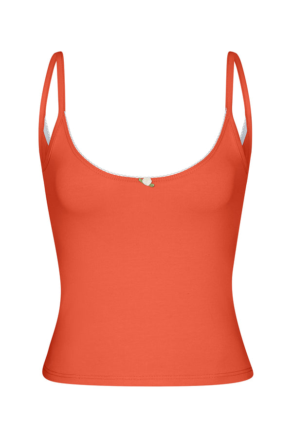 SCOOP BACK CAMI IN SAN MARZANO