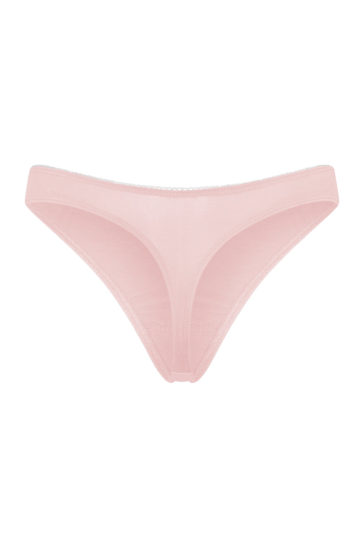 LOW RISE THONG IN PETAL