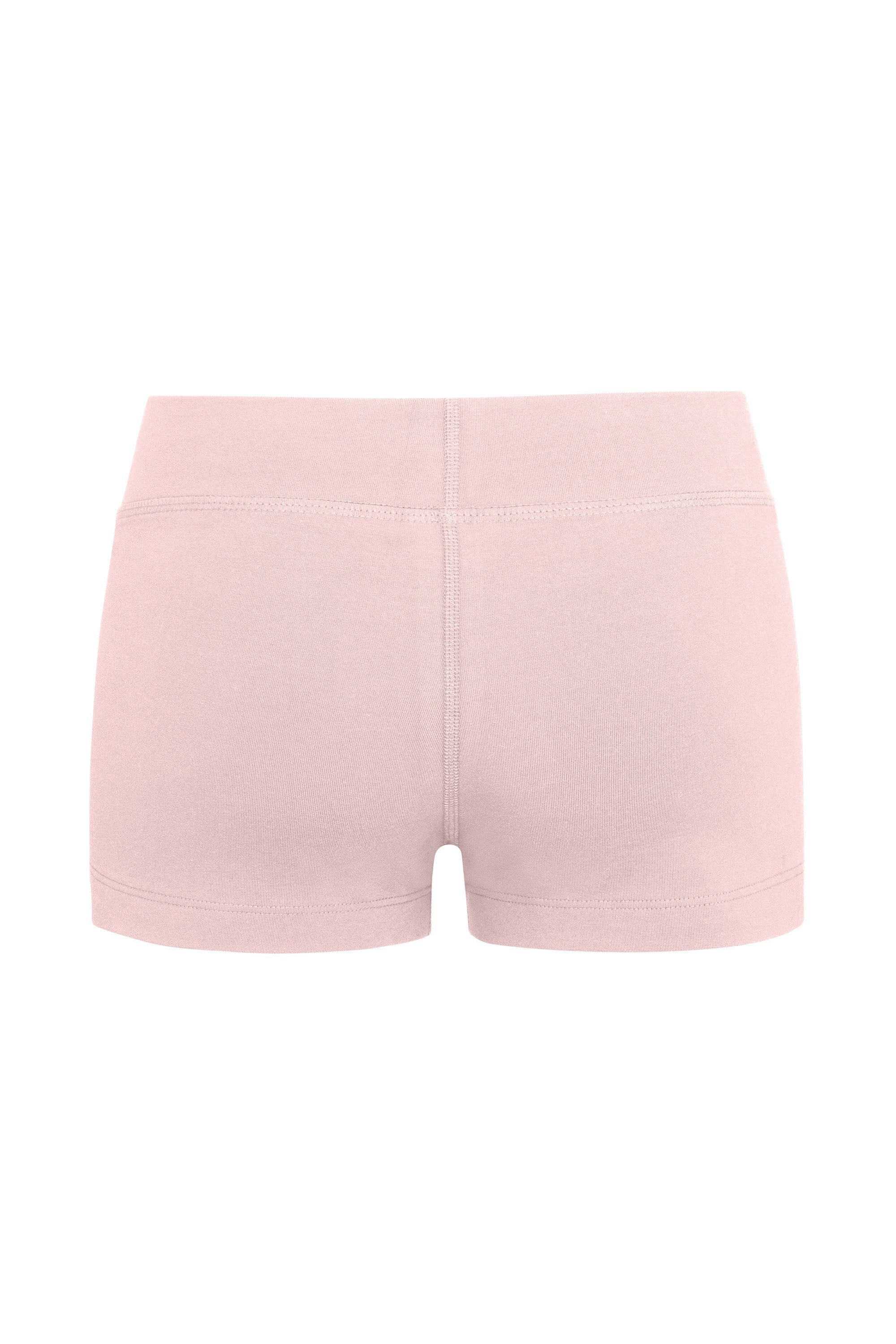 LOUNGE BIKE SHORTS IN BABY PINK