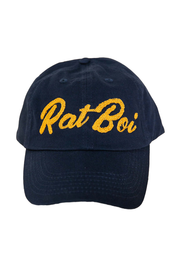VARSITY DAD HAT IN NAVY – RAT BOI