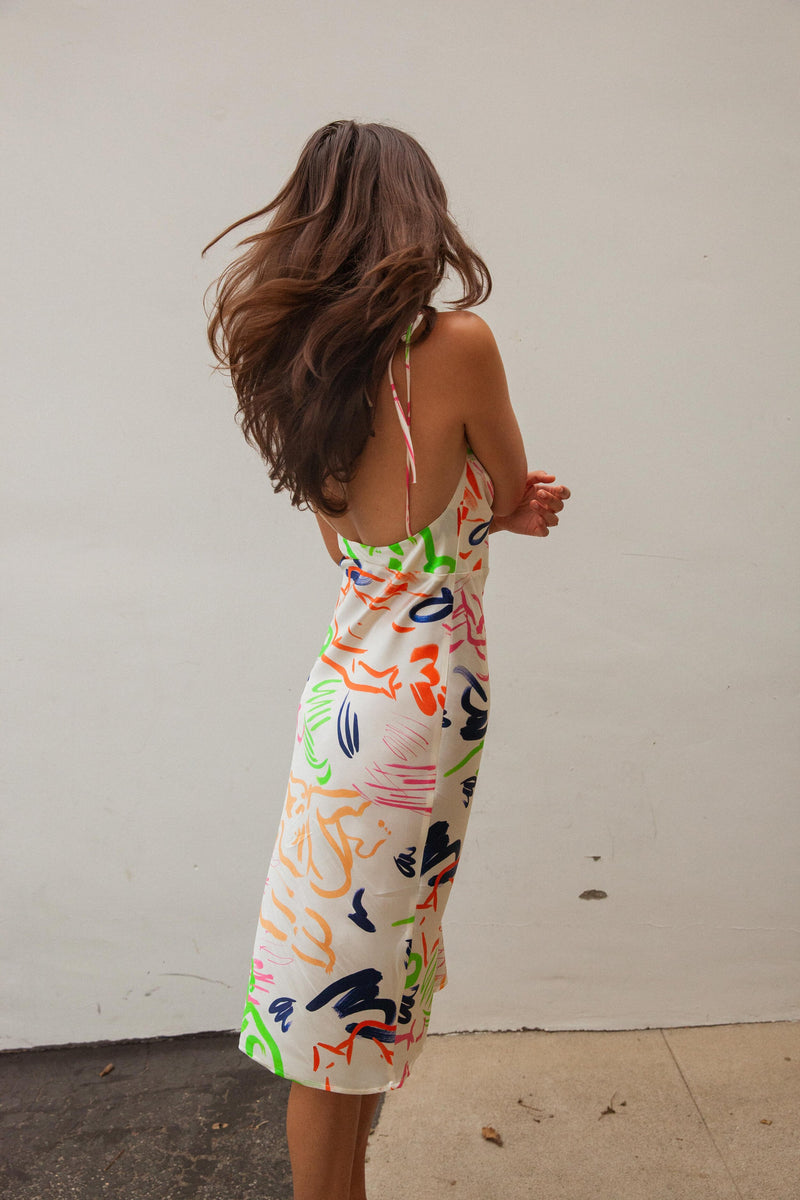 SENSUALITÉ BELLISSIMA SLIP DRESS