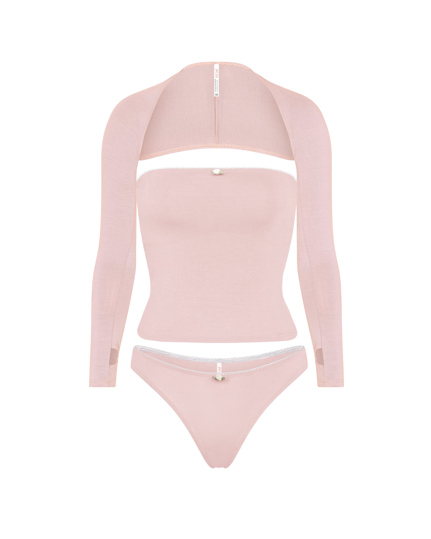 トップス RosyMonster peony bolero BALLET BOLERO IN PETAL – RAT BOI